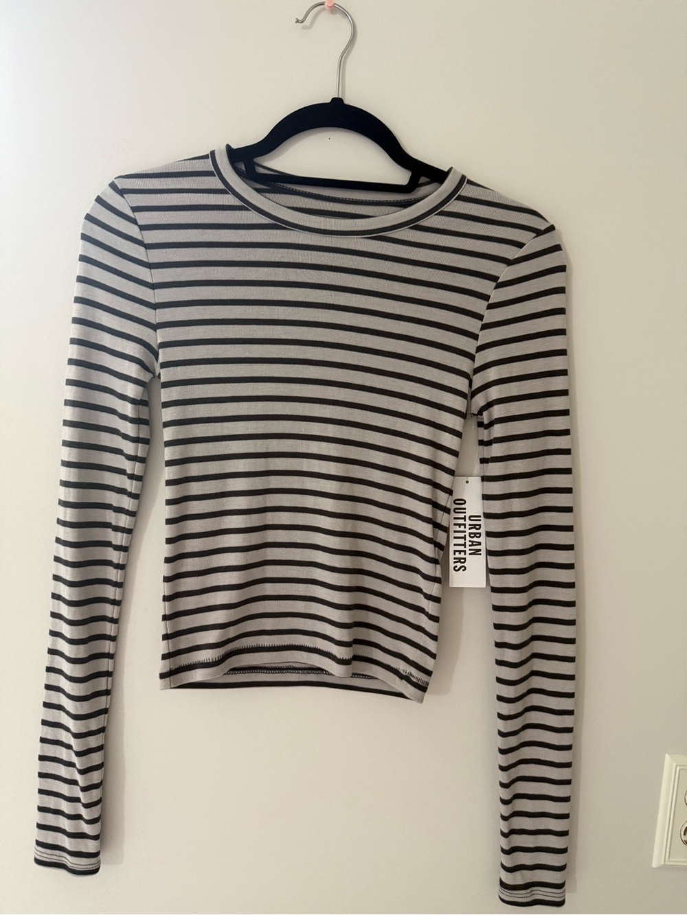 NWT Urban Outfitters Striped Long-Sleeve Top